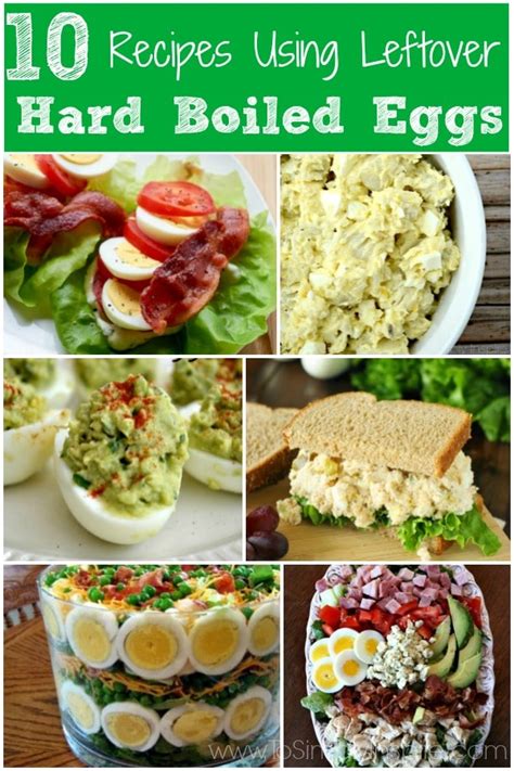 There are many egg substitute options available when a recipe calls for eggs. 10 Recipes Using Hard Boiled Eggs - To Simply Inspire