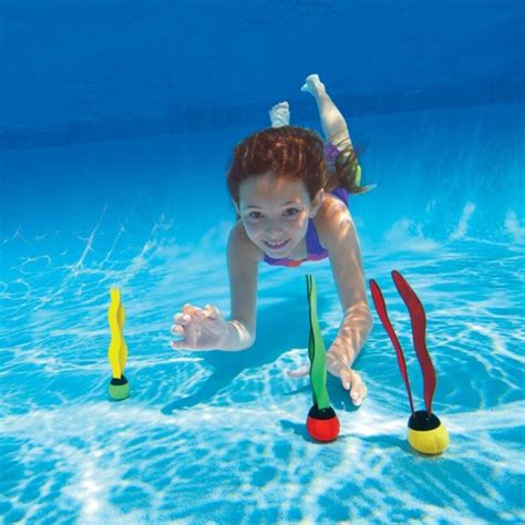 Egoes Underwater Swimming Diving Pool Toy Sinking Fun Balls 3 Pack 32032 And Dolphin 32033 In