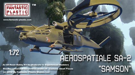 At 99 Scorpion Gunship From Avatar 172 Model Kit Fantastic