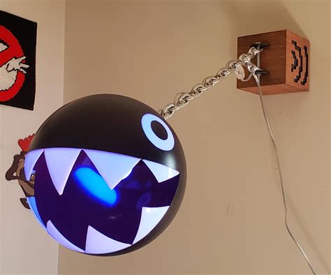 Chain Chomp Wall Lamp 10 Steps With Pictures Instructables