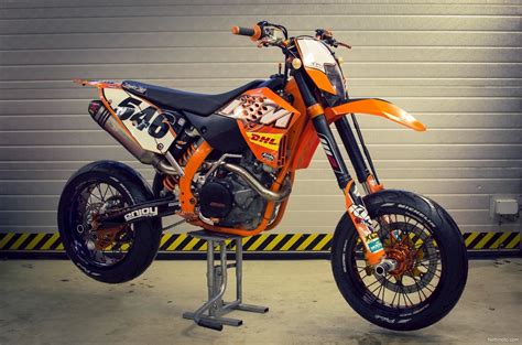 The ktm 450 exc racing model is a enduro / offroad bike manufactured by ktm. KTM 450 EXC-R Valkokilpi supermoto 450 cm³ 2008 ...