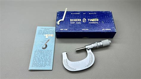 Scherr Tumico Usa 1 2 Micrometer Tool Exchange