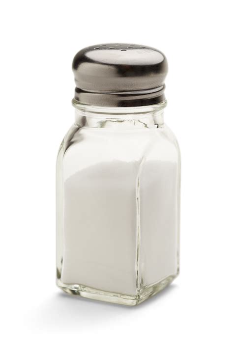 Glass Salt Shaker Aw Health Care