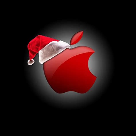 Christmas Apple Logo Wallpaper Photos Cantik
