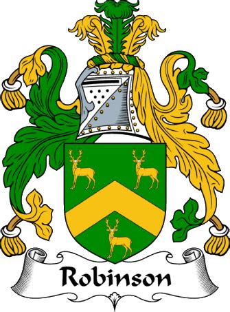 View our irish family crest products. EnglishGathering - The Robinson Coat of Arms (Family Crest ...