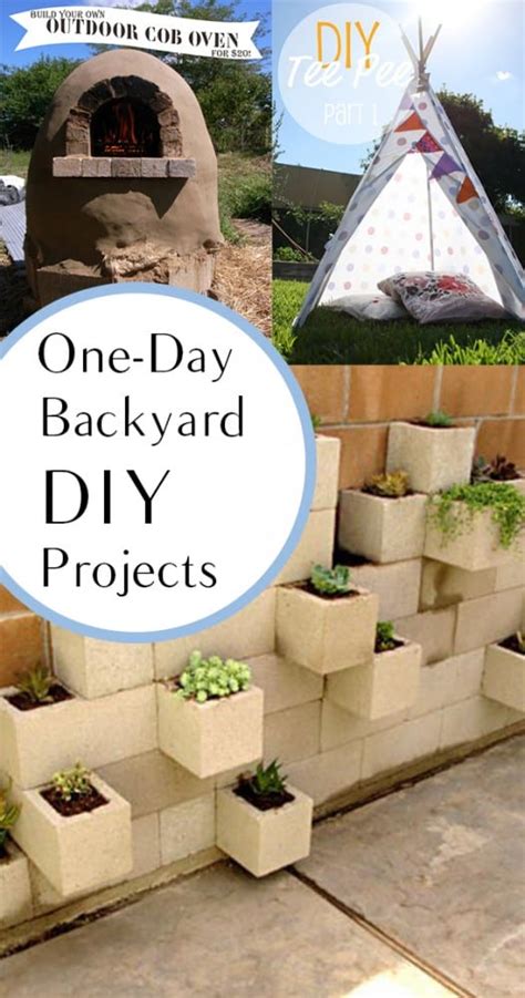 Backyard Diy Projects You Can Do In A Day How To Build It