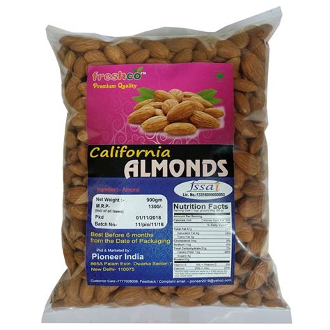 Freshco California Almond Packaging Type Packet Rs 610 Packet Id