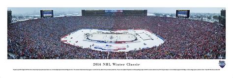 2014 Winter Classic Panoramic Toronto Maple Leafs Vs Detroit Red