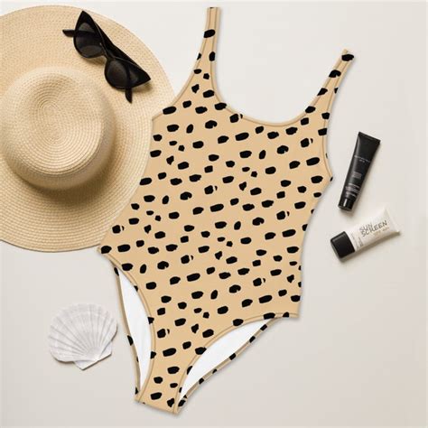 Cheetah Swimsuit Etsy