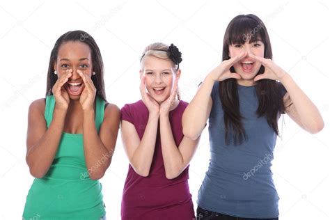 Stop making stereotypes of what mixed/ethnic girls should look like and if. Three caucasian teenagers | Three mixed race teenage girls ...