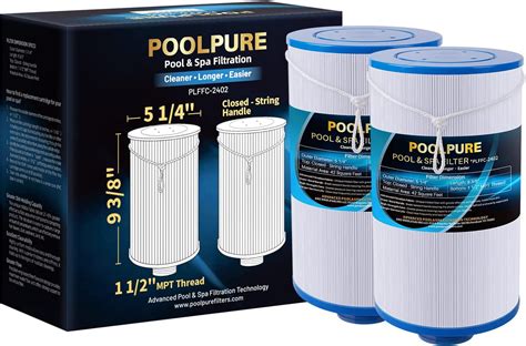 Poolpure Spa Filter Replaces Watkins 303279 Pff42tc P4 78460 Fc 2402 Lifesmart