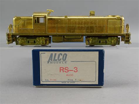 Ho Brass Model Alco D 123 Rs 3 Diesel Switcher Unpainted