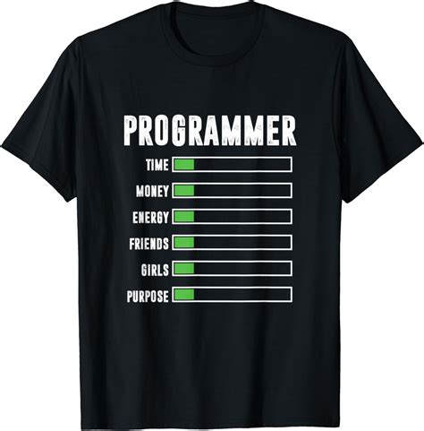 Programador Pc Computadora Desarrollador Codificación Regalo Camiseta