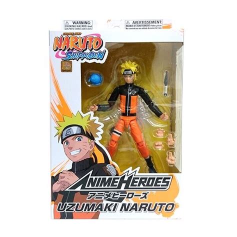 Bandai Anime Heroes Naruto Shippuden Uzumaki Naruto Action Figure Ebay