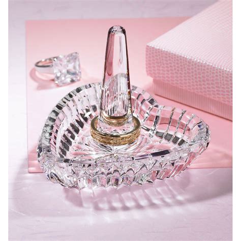 Waterford Crystal Heart Ring Holder Cashs Of Ireland