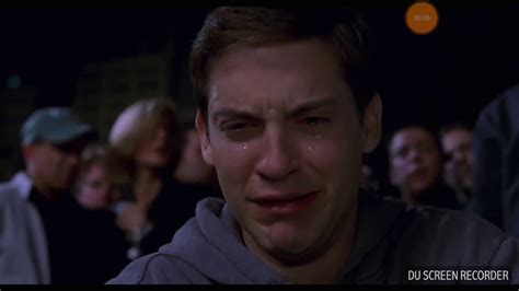 Peter Parker Crying Spider Man 2002 Film Youtube