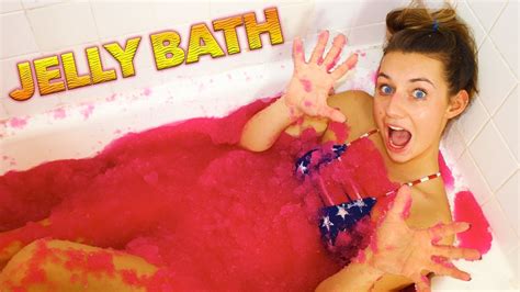 Jelly Bath Challenge Gelli Baff Youtube