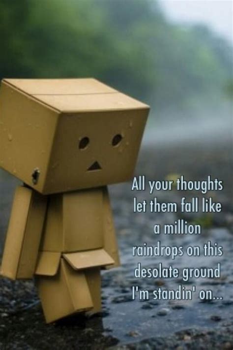 Give Me Strength Quotes Danbo Robot Wallpaper