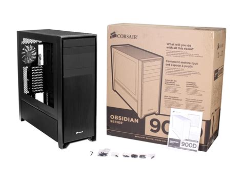 Corsair Obsidian Series 900D (CC-9011022-WW) Black Computer Case ...