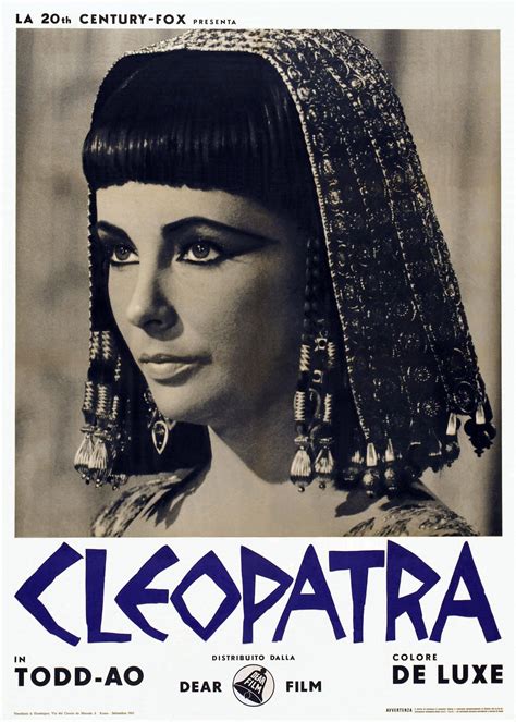 Classic Movies Photo Cleopatra 1963 Elizabeth Taylor Cleopatra