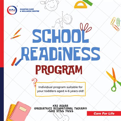 School Readiness Program Kpj Cares