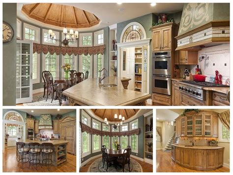 See more ideas about french country bedrooms, beautiful bedrooms, bedroom decor. castle luxury kitchen | This elegant French Country home ...