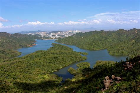 Guangdong Landscape Danxia Mountain Shaoguan Guangdong Lake Nature