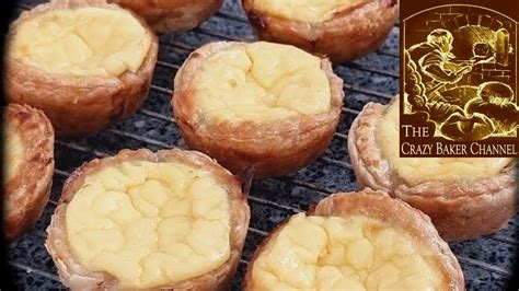 Best Portuguese Style Custard Tarts Recipe Delicious And Flaky Youtube