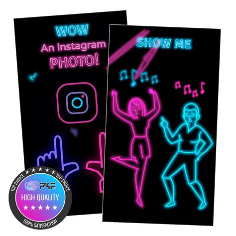 Selfie Mirror Booth Animations Party Style Set Of 19 Animations