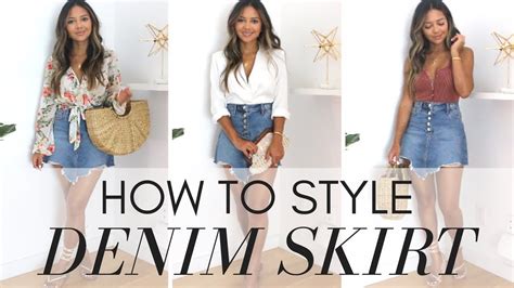 Tops To Wear On Denim Skirt Buy And Slay