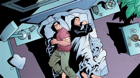 batman and superman s first crossover comic saw dc heroes share a bed polygon