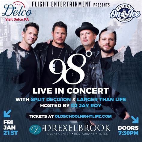 98 Degrees Live In Concert Flight On Ice