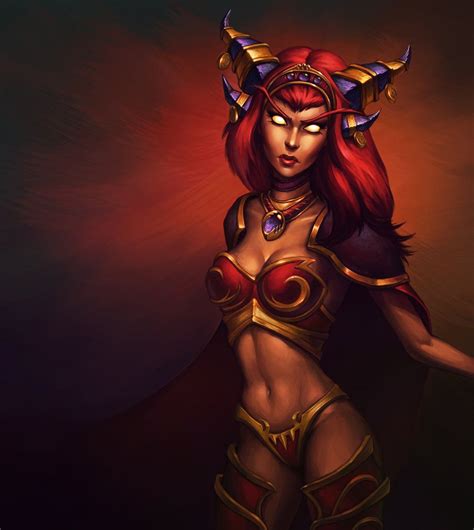 Alexstrasza By Fekb On Deviantart Female Dragon Warrior Woman World