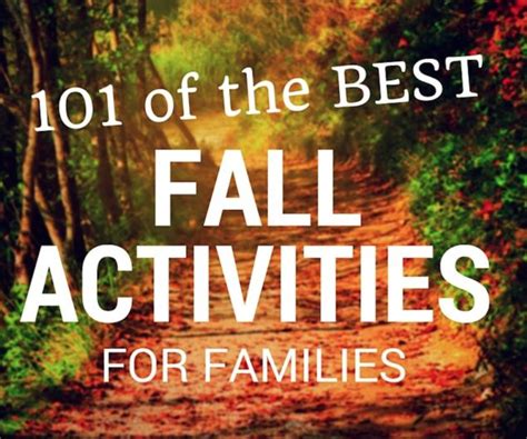 101 Of The Best Fall Activities Stylish Life For Moms