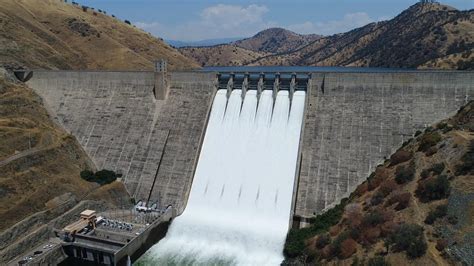 news release pine flat dam spillway operations kings river conservation district