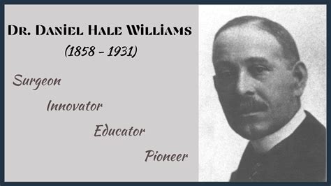 Dr Daniel Hale Williams Kirkland Natural Medicine