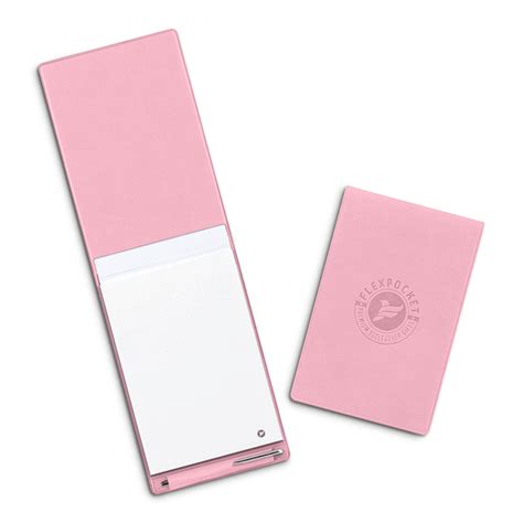 Купить Блокнот B7 с ручкой цвет розовый в Москве низкие цены от производителя