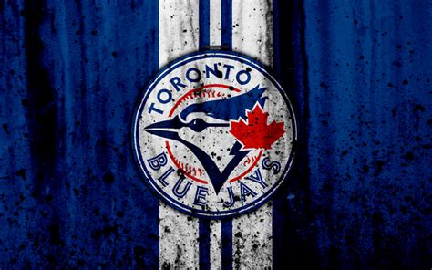 Descargar Fondos De Pantalla 4k De Los Toronto Blue Jays El Grunge