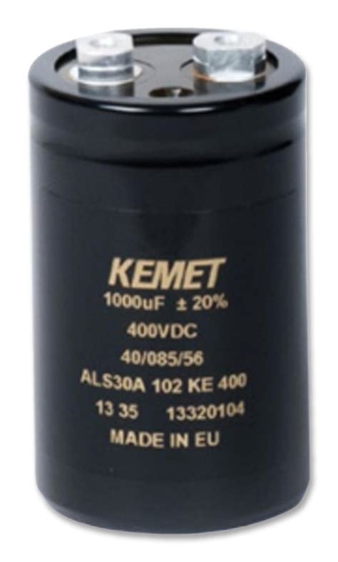 Als40a333mf063 Kemet Electrolytic Capacitor 33000 µf 63 V Farnell Uk