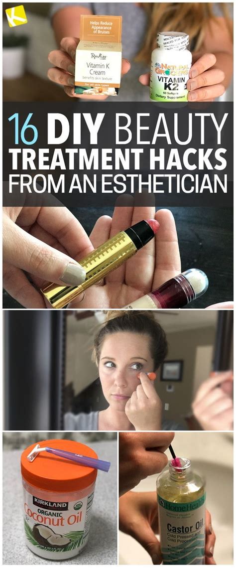 diy beauty treatment hacks from an esthetician diy beauty treatments beauty treatments diy