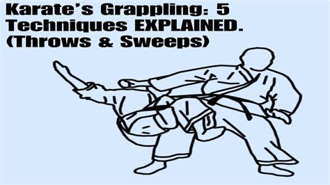 Karates Grappling 5 Techniques Explained Throws And Sweeps Youtube