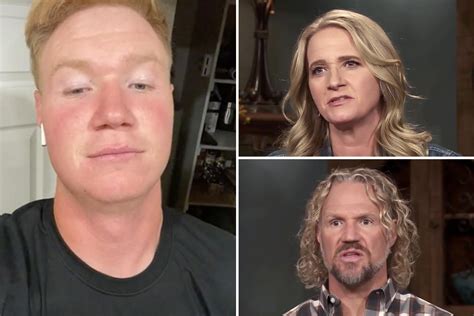 Sister Wives Stars Christine And Kody Browns Son Paedon 23 Reveals Why His Father Gets On His