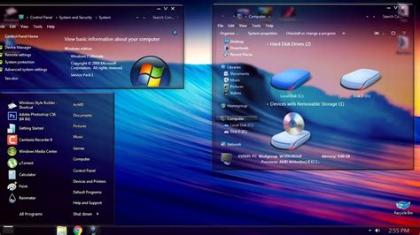 Windows 7 Ultimate Full Glass Theme Doovi