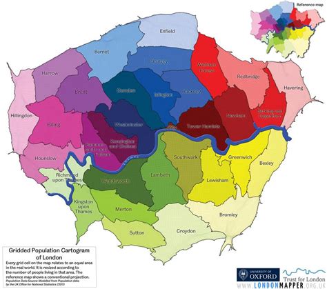 Londoni Piirkonna Kaart Kaart Londoni Piirkonnas Inglismaa