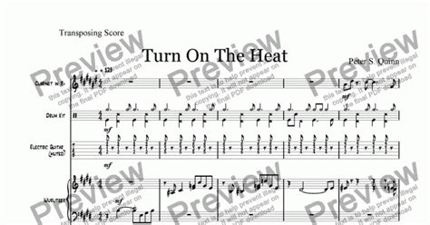 Turn On The Heat Download Sheet Music Pdf File