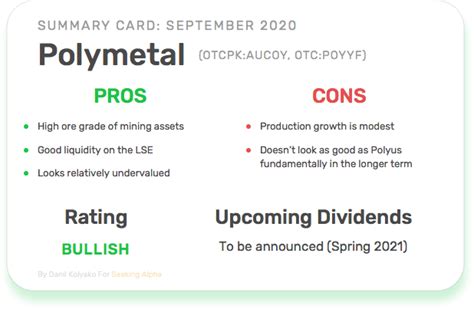 Polymetal: An Even More Attractive Buy | newsfilter.io