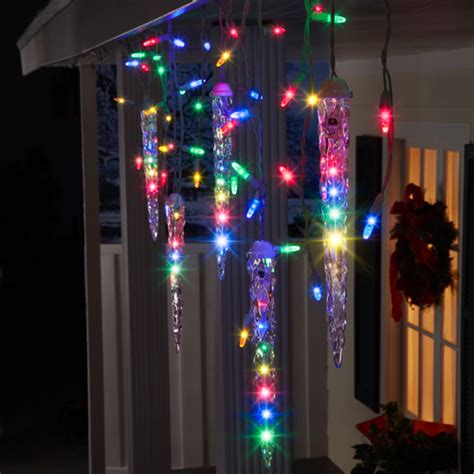 Fairy lights have small bulbs on a thin wire, and some of the best outdoor ones are the zaecany led string lights. Colored outdoor lights | Lighting and Ceiling Fans