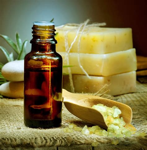 Essential Oils In Handmade Soap Bath Body And Spa Products