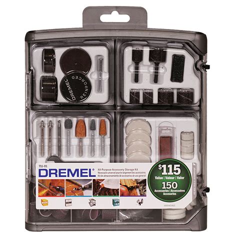 Dremel 711-01 150-Piece All-Purpose Accessory Kit | Walmart Canada