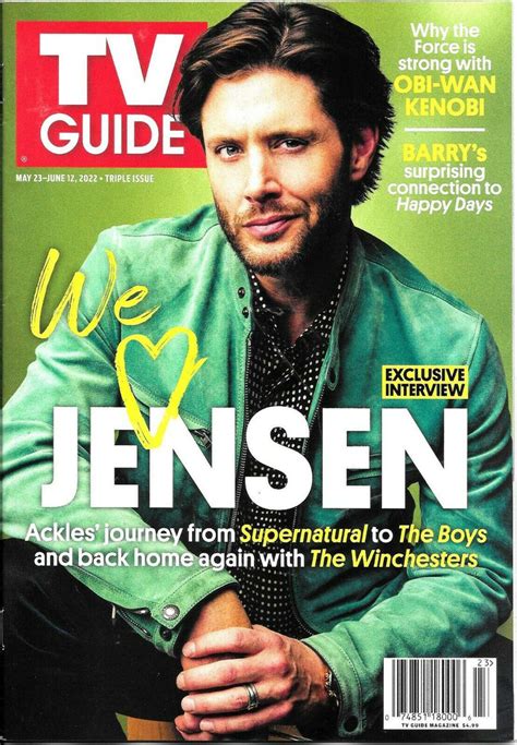 Us Tv Guide May 2022 Jensen Ackles The Boys The Winchesters Supernatur